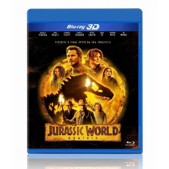 Filme Bluray 3d : Jurassic World - Domínio Blu-ray 3d