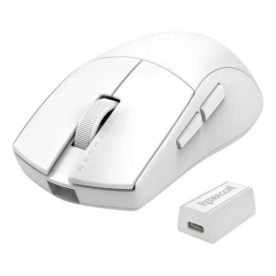 Mouse Redragon K1ng Pro (4k Hz) Wireless White Color Blanco