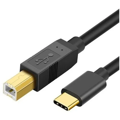 Cable De Impresora Usb-c 3.1 Laser Chorro De Tinta Pc Mac 