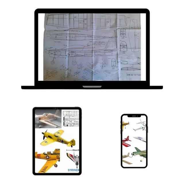 2.400 Projetos De Modelos De Aeronaves Para Construção E Voo