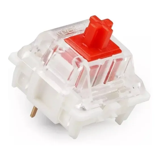 Switch Mecânico Gateron (10 Unids) Red Switch 5 Pinos Linear