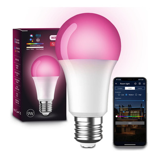 Foco Wifi Inteligentes Led Rgb 9w Bombilla Alexa Google Foco Wifi Inteligentes Led Rgb 9w Bombilla Alexa Google