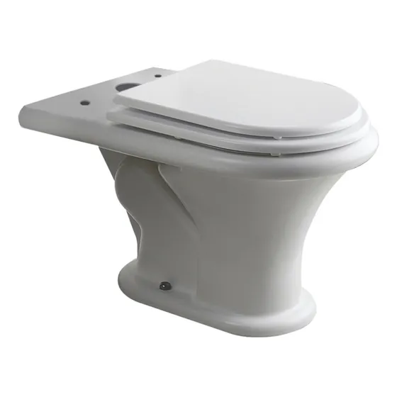 Inodoro Para Mochila Blanco Ferrum Murano Descarga A 25 Cms.