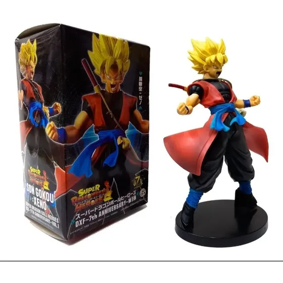 Figura Goku Xeno Héroe Súper Sajain Dragón Ball Z