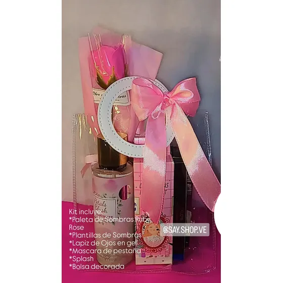 Regalos, Arreglo, Kit De Maquillaje, Cumpleaños Día Especial