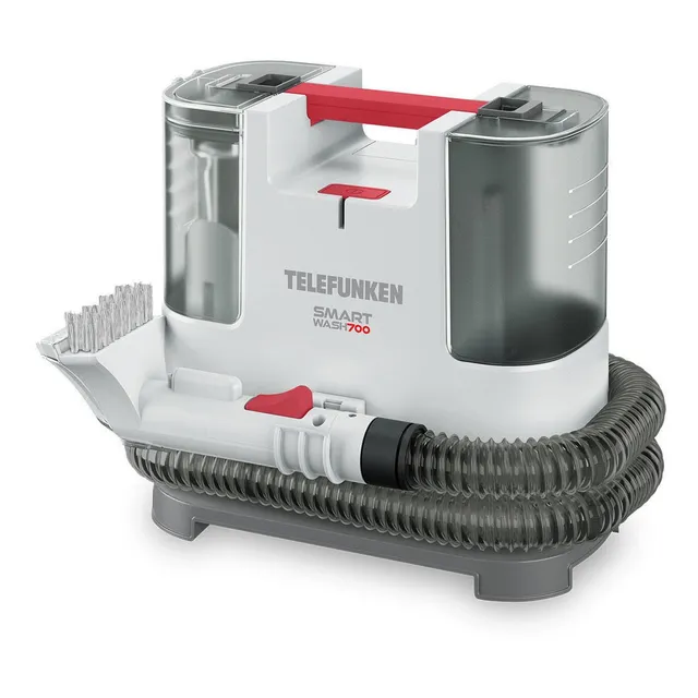 Aspiradora De Alfombras Telefunken Smart Wash 700 - 101db Color Gris