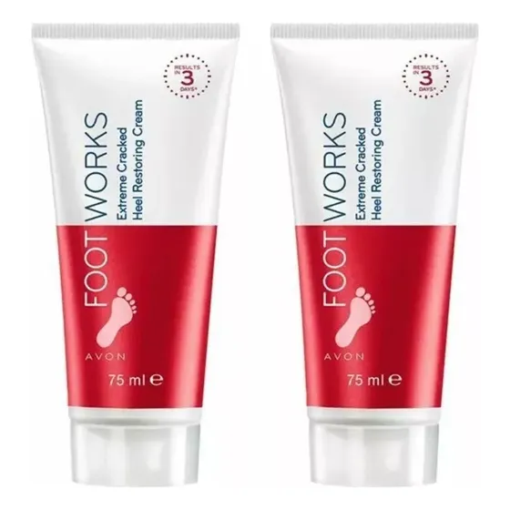 Crema Pies Restauración Extrema Del Talón Agrietado Avon 2u Fragancia Neutra
