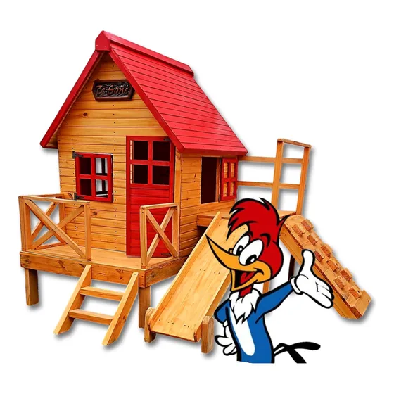 Casita De Madera Infantil Día Del Niño Navidad Reyes 2025/26