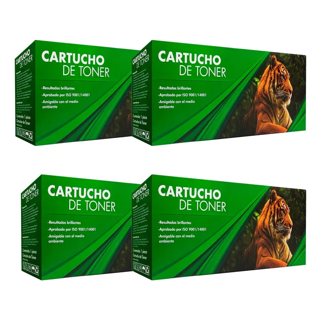 Kit 4 Tóner Compatible Con 85a Ce285a 35a 36a P1102w P1109w