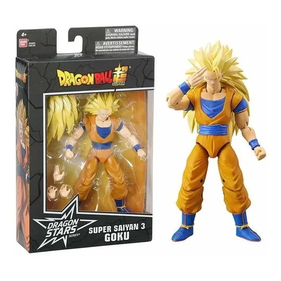 Bandai Figura Goku Ssj3 Dragon Stars Series 17 Cm Dragon Bal