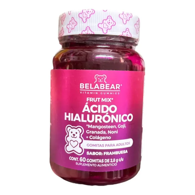 Belabear Ácido Hialurónico 60 Gomitas