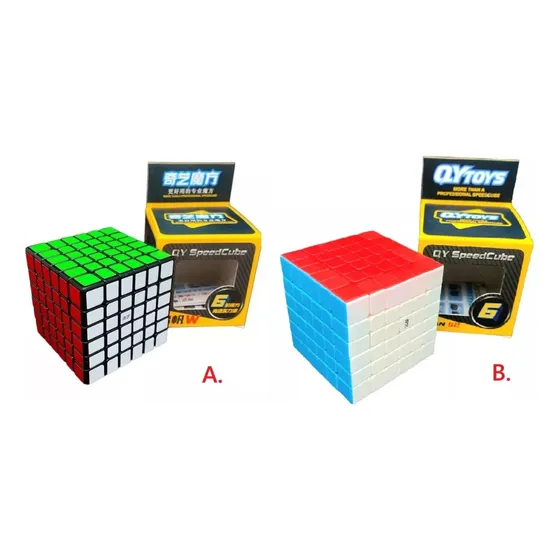 Cubo Rubik 6x6x6 Profesional Rotación Rápida Qiyi Original