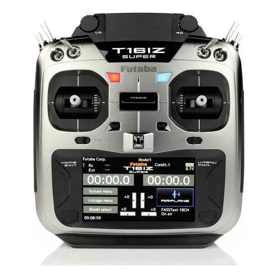 Rádio Futaba 16iz Super Fasstest 18 Canais 2.4ghz S/ Rx 
