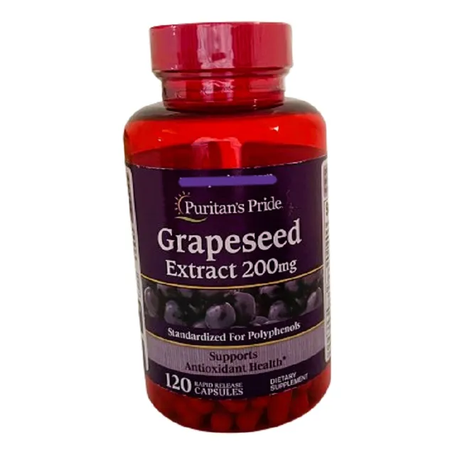 Grapeseed Extracty  200mg  120caps  Puritans Pride
