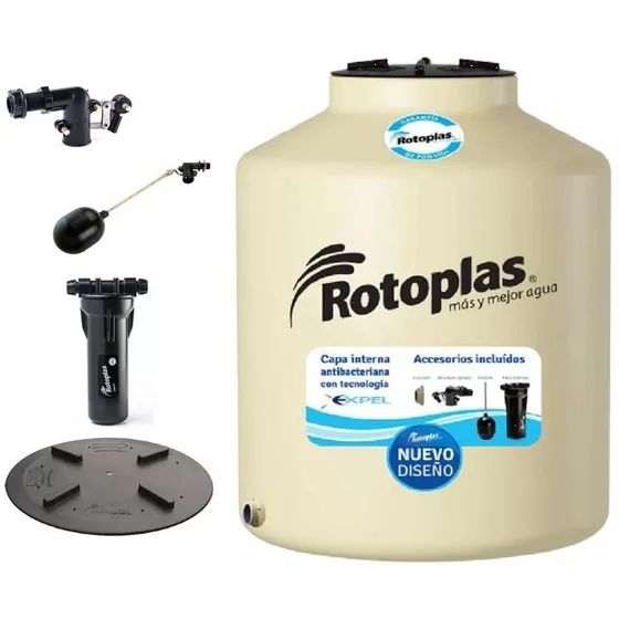 Tanque 1100 Lts 4capas Rotoplas+ Filtro + Flotante+ Envio