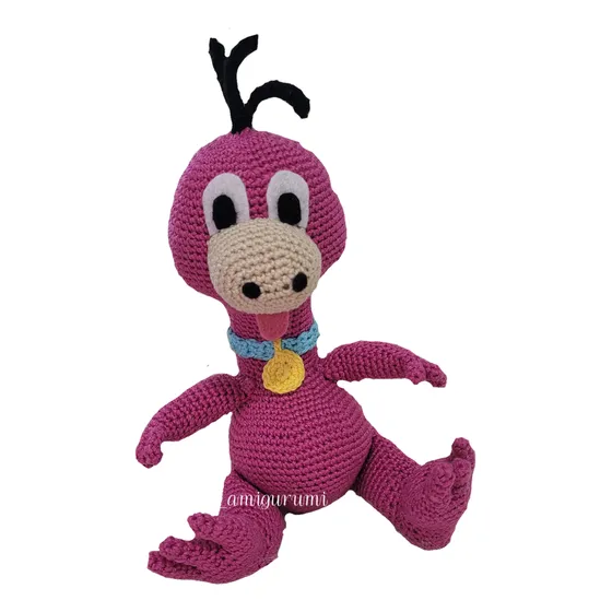 Dino Dos Flintstones  Amigurumi