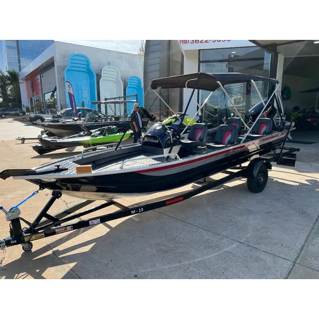Lancha Fluvimar Boto 5500 - Motor 50hp 2t Mercury + Carreta