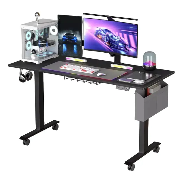 Escritorio Electrico Altura Ajustable Automatico Mesa Gamer