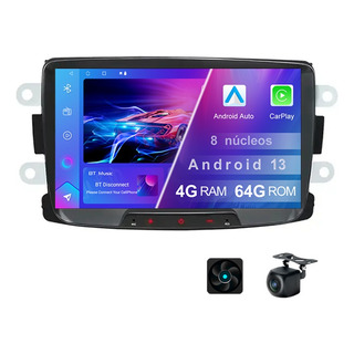 Estereo 4+64g Android Auto Para Renault Captur Duster Kwid Estereo 4+64g Android Auto Para Renault Captur Duster Kwid