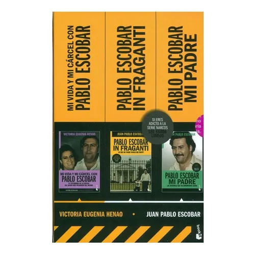 Pack Pablo Escobar, De Juan Pablo Escobar. Editorial Booket En Español