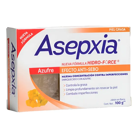 Barra Limpiadora Asepxia 100grs Todas Las Presentaciones