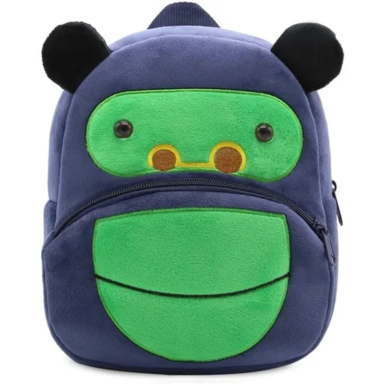 Bolso Mochila Infantil 3d De Animales Para Jardin O Escolar