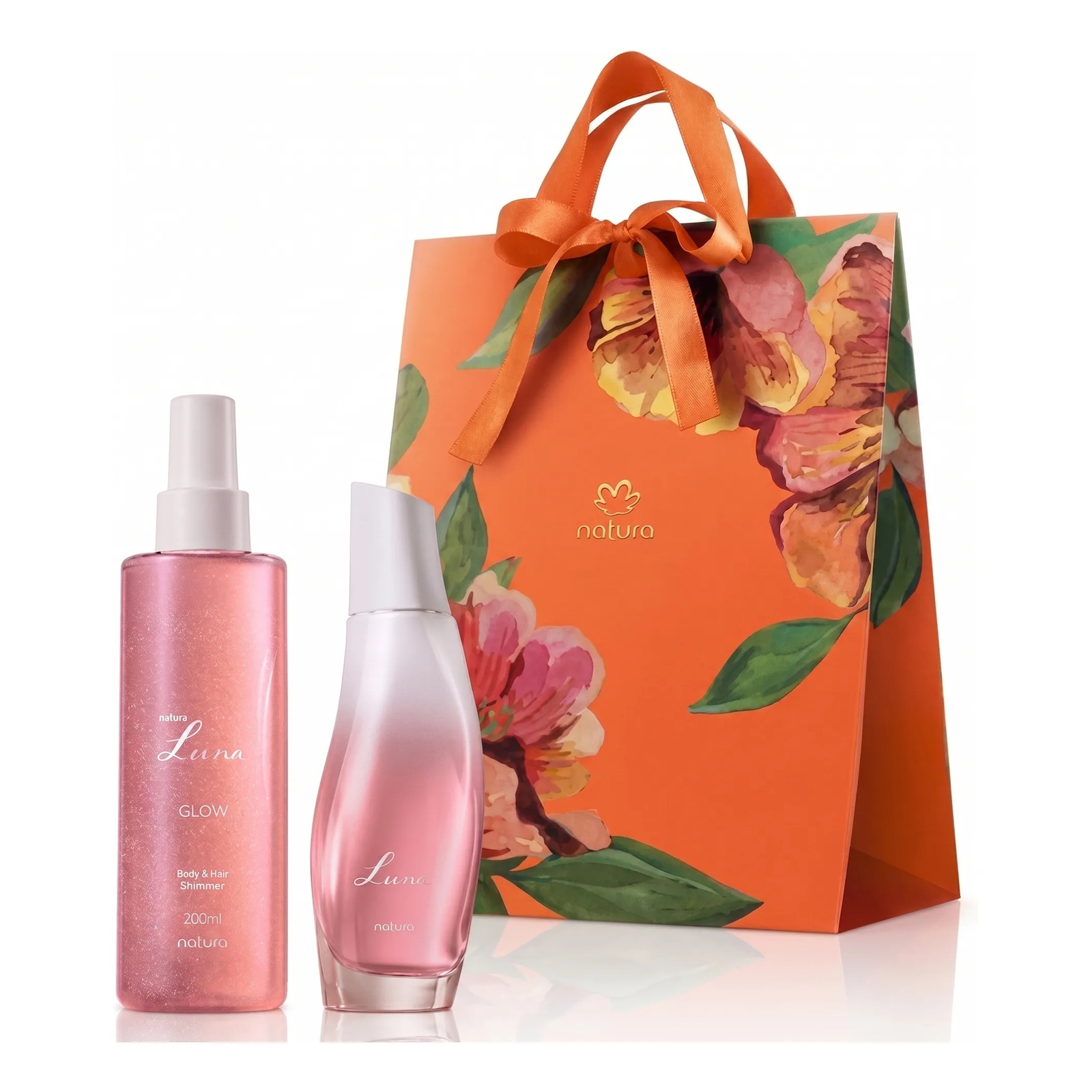 Kit Presente Luna: Colonia + Body Splash Iluminador