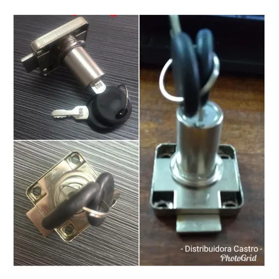 Cerraduras Para Gavetas Con Dos Llaves