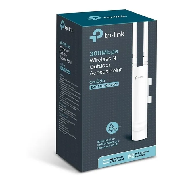 Access Point Tp-link Eap110-outdoor Poe Antena Omnidireccion