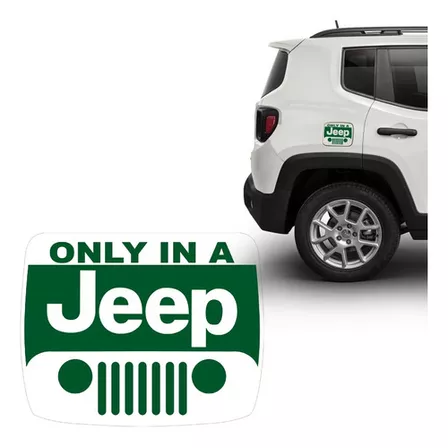 Adesivo Jeep Renagade Tampa De Combustível Personalizado