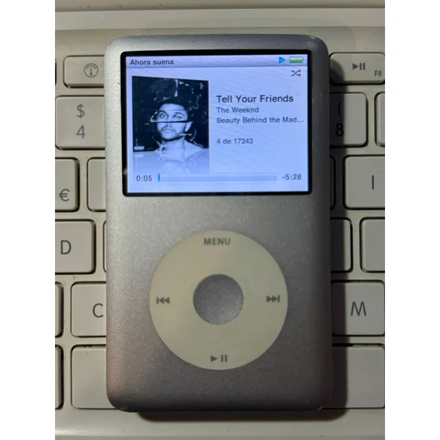 Ipod Classic 160gb De 7th Generación Plateado