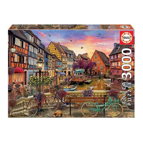Puzzle Rompecabezas 3000 Piezas Colmar, France Educa