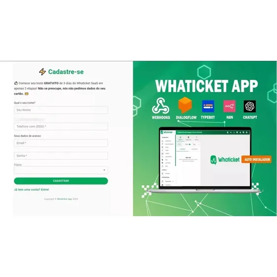 Whaticket Gold V5.3.5 / 6.6.0 Completa