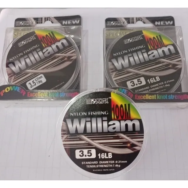 Nilon Nylon Nailon Para Pescar Pezcar 100 Metros Hilo