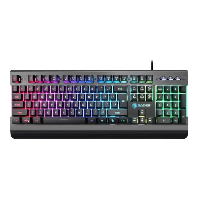 Teclado Gamer Sades Neo Whistle Rgb