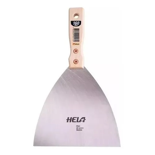 Espátula Grande Marca Hela Lisa, Ancho 160 Mm