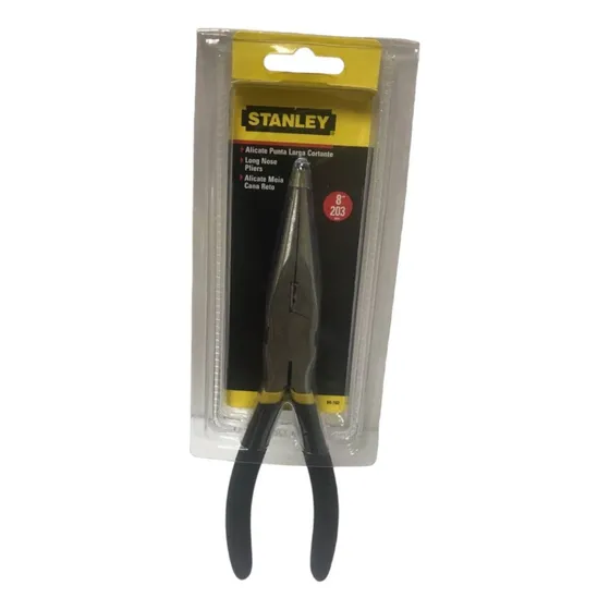 Alicate Punta Larga Cortante De 8puLG Stanley 84-102