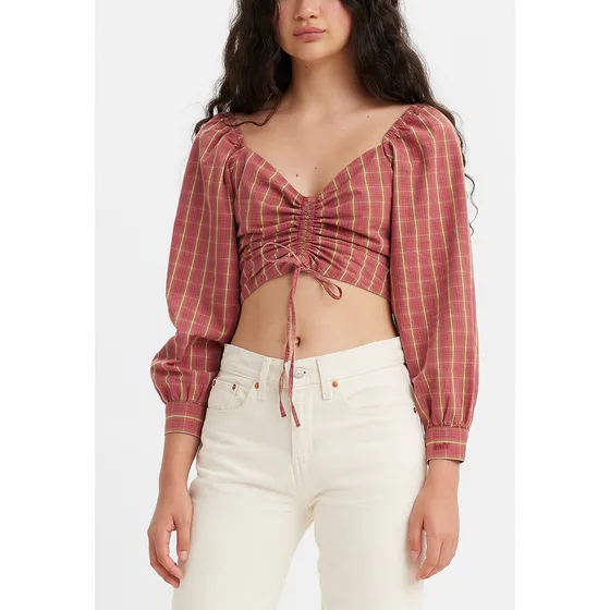 Blusa Mujer Devin Rojo Levis A4884-0002
