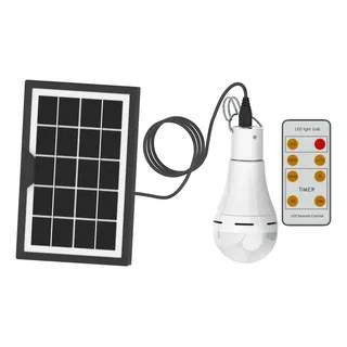 Bombillas Led Solares: Control Remoto, Control Automático, 5 Bombillas Led Solares: Control Remoto, Control Automático, 5