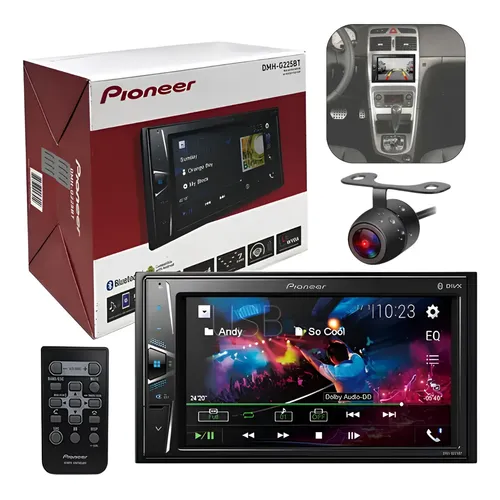 Central Multimídia Pioneer Dmh-g228bt 6.2 Touchscreen