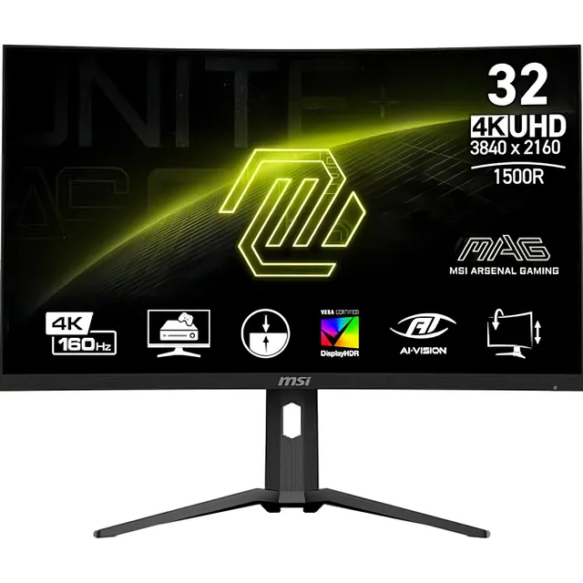 Monitor Gaming Msi Mag321cup 32 Uhd 160hz, 1ms, Adaptive Sy
