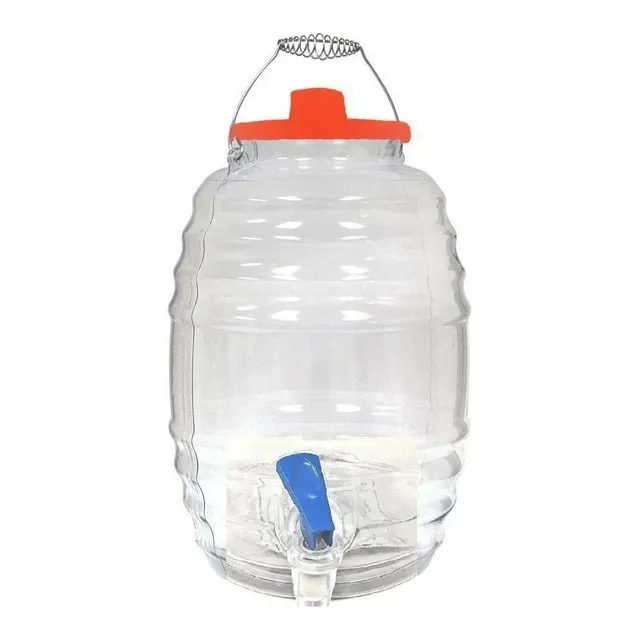 4 Vitroleros De 20 Litros C/asa Y Llave Dispensadora