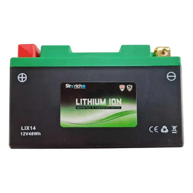 Bateria Lítio Lix14 12v, 14ah,xt660, Shadow 750,tiger, F800 