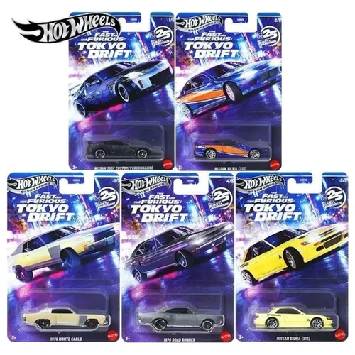 Hot Wheels Fast & Furious 5-pack 1:64 Scale Vehicles Instant