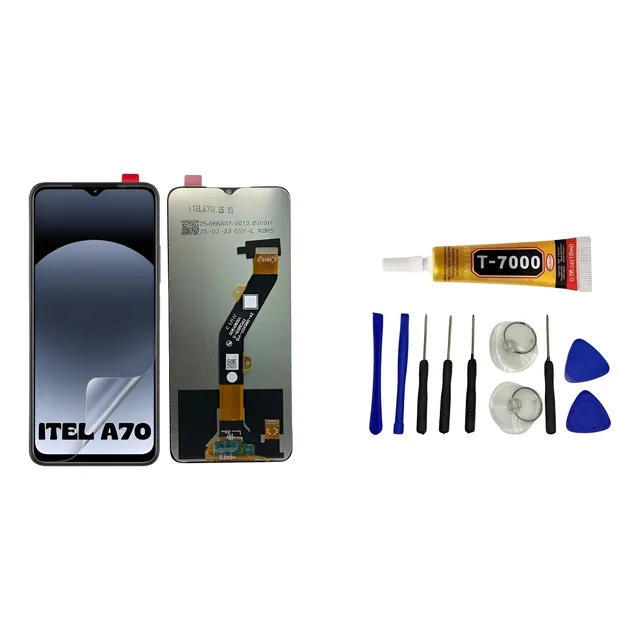 Tela Frontal Display Para Itel A70/a50/p55-5g A665l