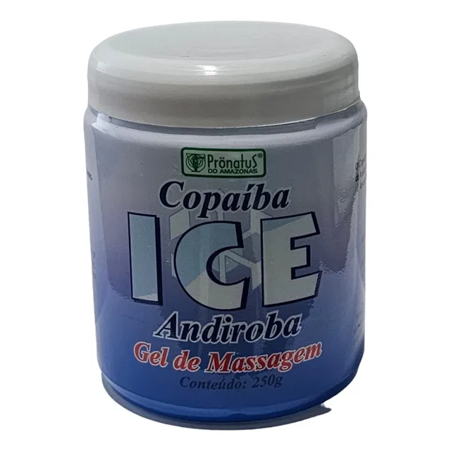 Gel Copaiba Ice Andiroba 250g  (brasilera) Menta