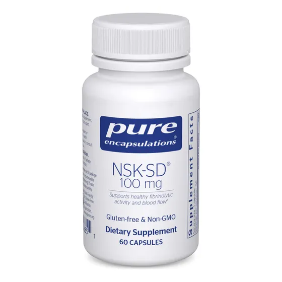 Suplemento Pure Encapsulations Nsk-sd 100 Mg De Nattokinasa