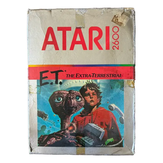 Juego En Caja Et The Extra Terrestrial Atari Tipo Alamogordo