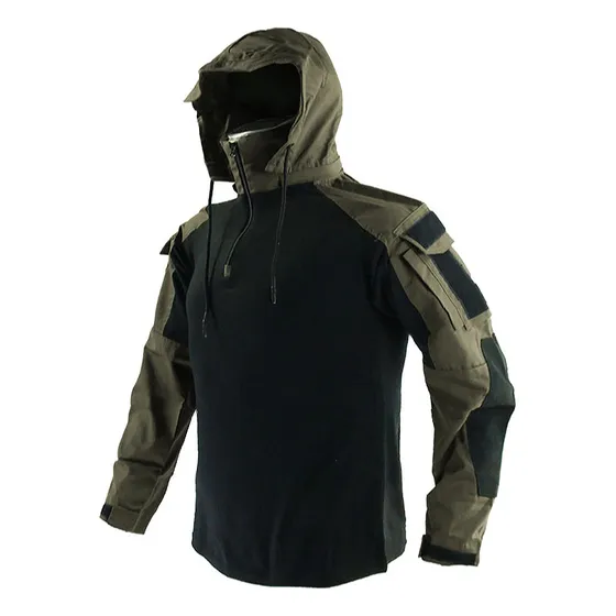Camisa Tática De Uniforme Militar De Algodão Masculino, C