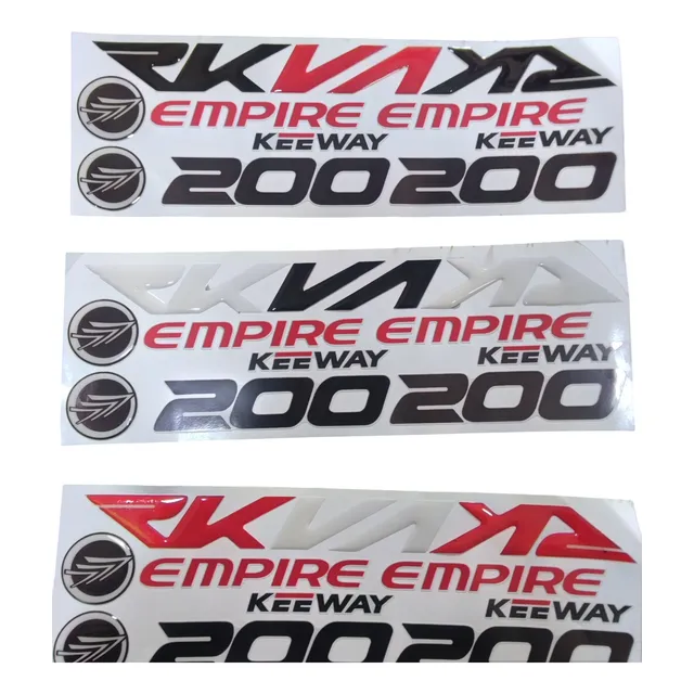 Kit Calcomanías Rkv 200cc Empire Keeway 2013